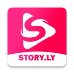 Logo of Story.ly Video Status Maker android Application 